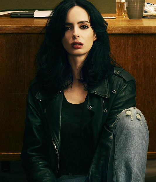 The Defenders Jessica Jones Krysten Ritter Leather Jacket