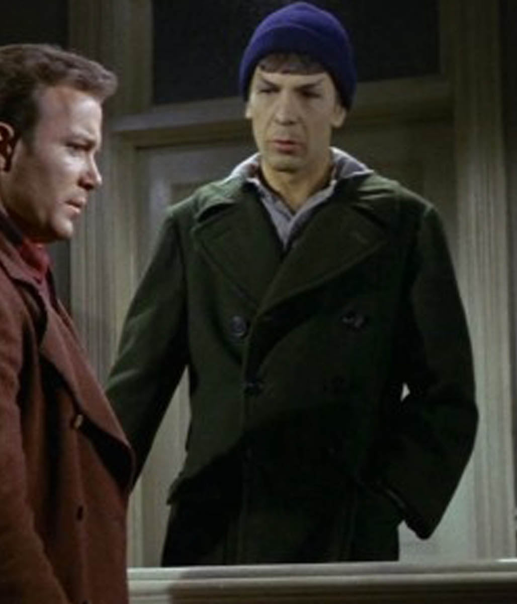 Leonard Nimoy Star Trek Spock Peacoat