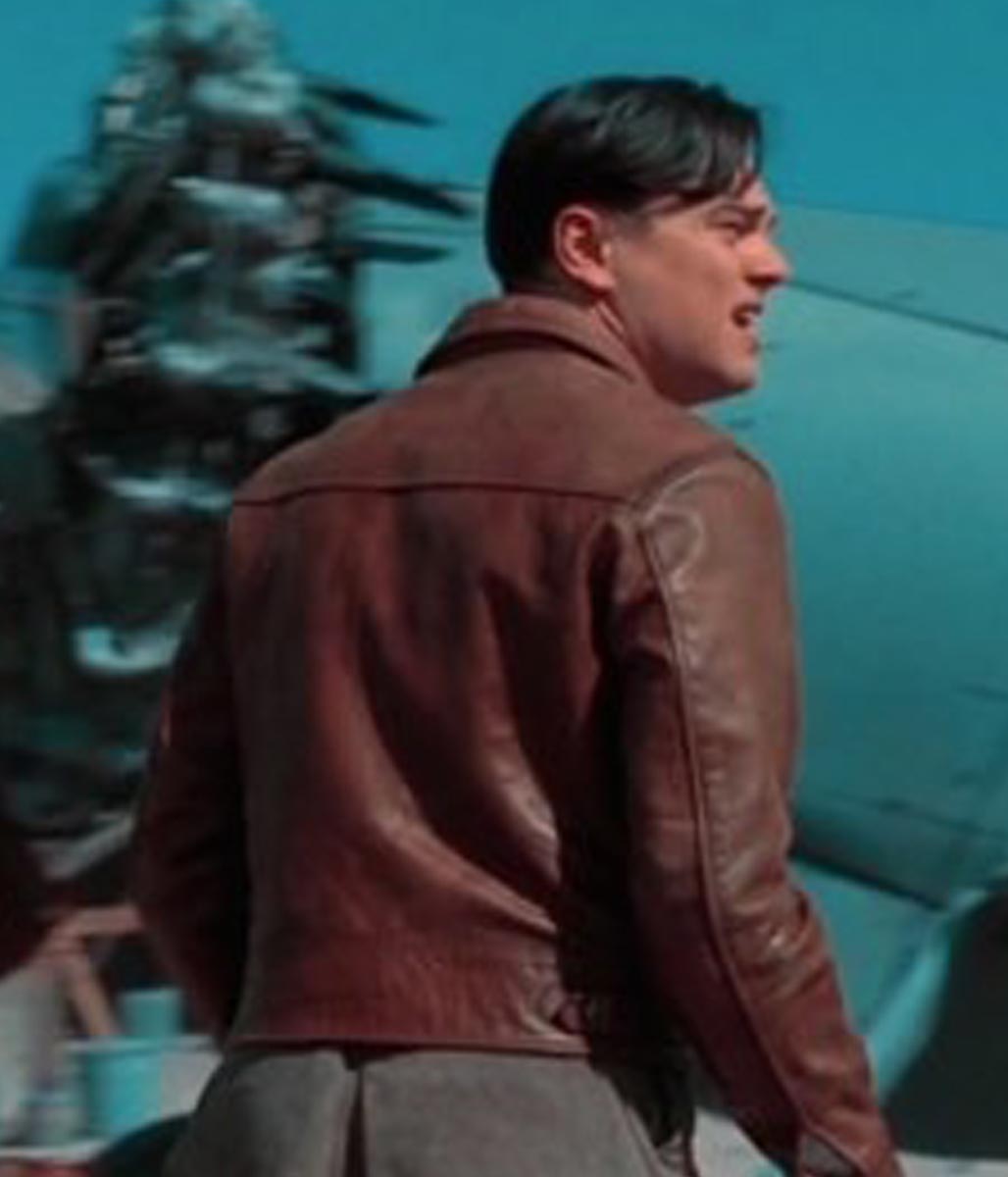 Leonardo DiCaprio The Aviator Leather Jacket