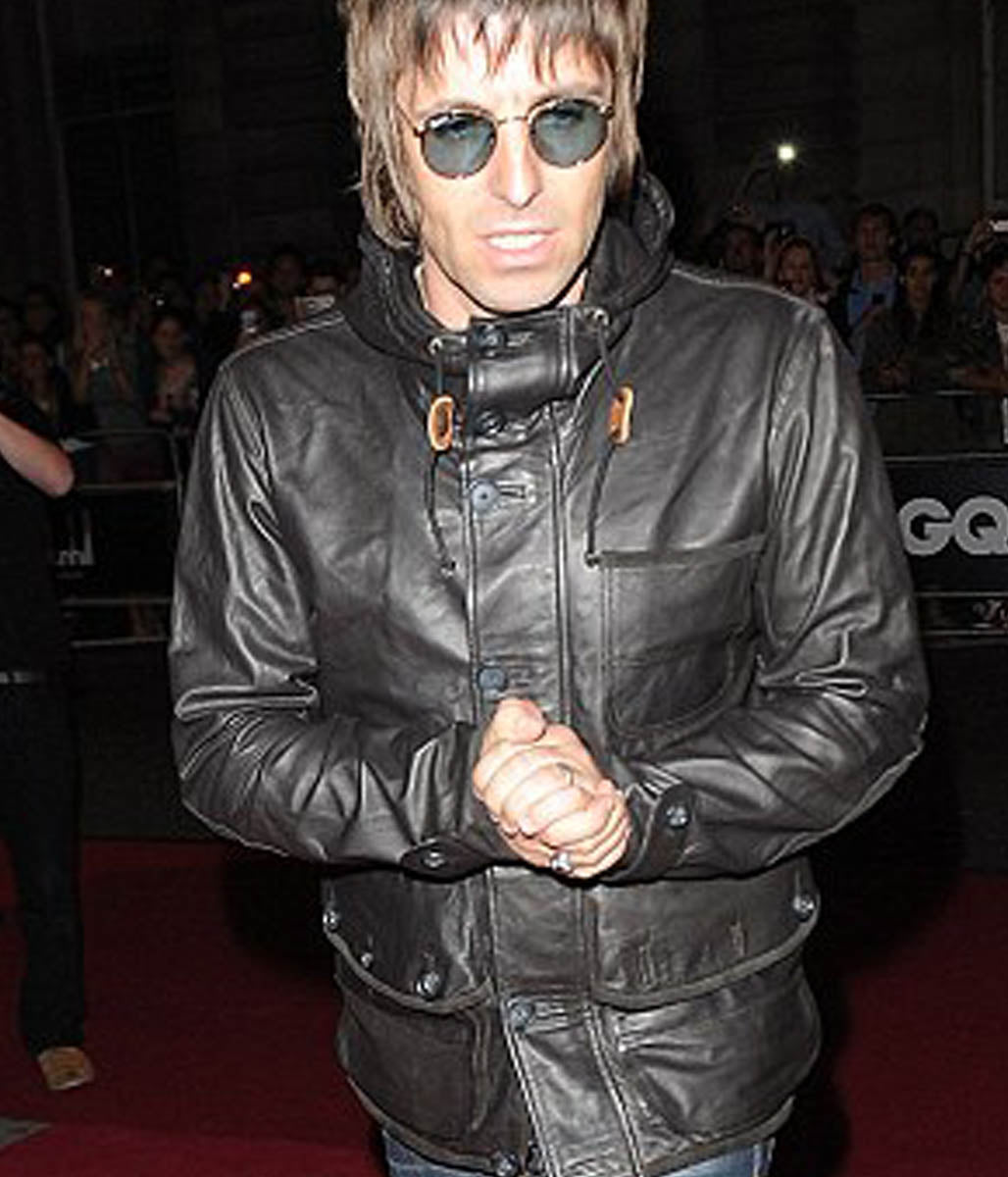 Liam Gallagher Leather Jacket