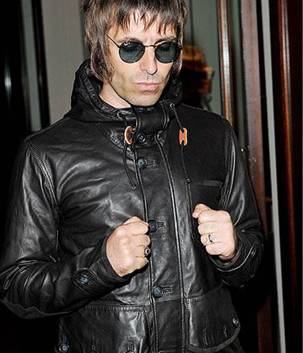 Liam Gallagher Leather Jacket