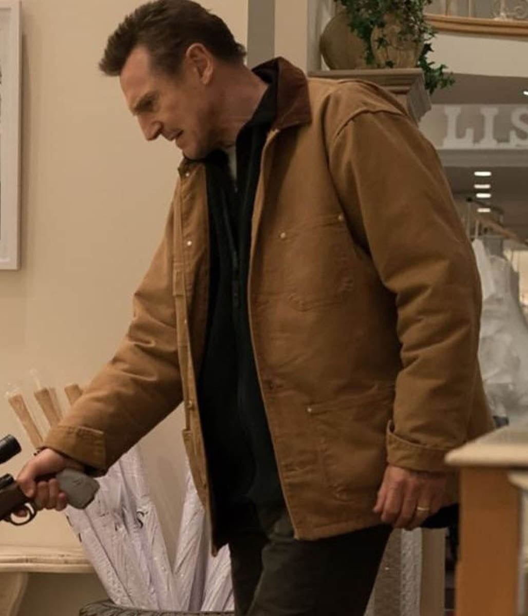 Nels Coxman Cold Pursuit Liam Neeson Jacket