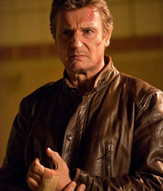 Jimmy Conlon Run All Night Liam Neeson Leather Jacket
