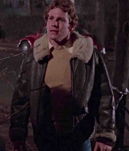 Love Story Ryan O’Neal Shearling Jacket