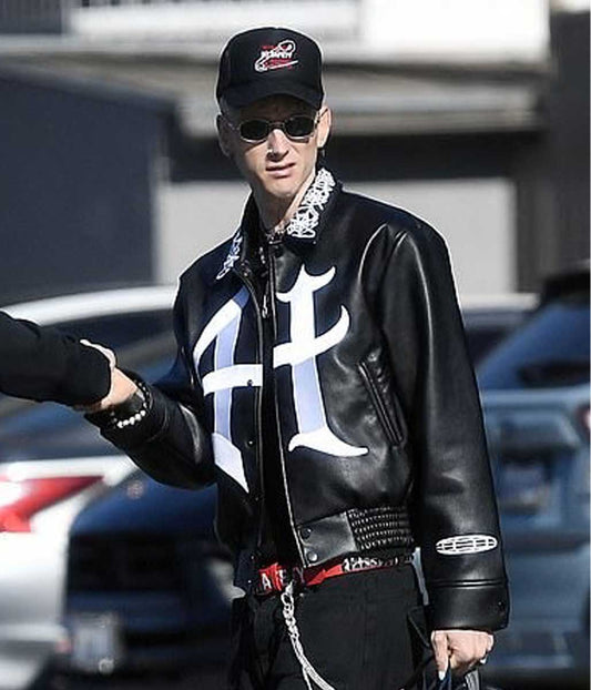 Machine Gun Kelly Motorcycle Leather Jacket