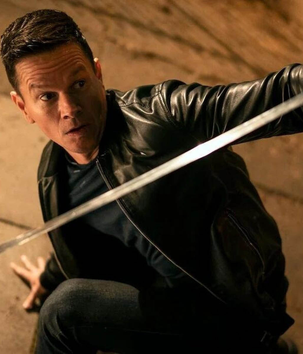 Evan McCauley Infinite Mark Wahlberg Leather Jacket