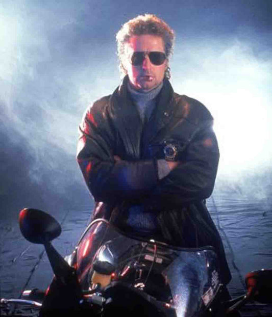 Black Rain Nick Conklin Michael Douglas Motorcycle Leather Jacket