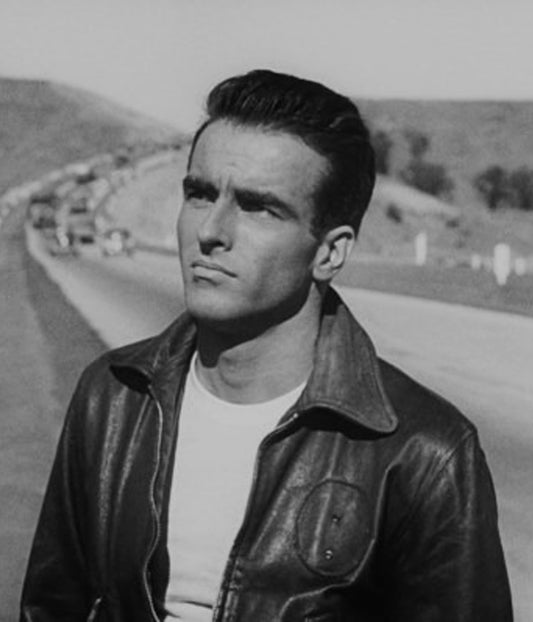 Montgomery Clift Leather Jacket