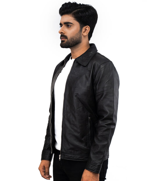 Motociclo Giacca Di Pelle Leather Jacket