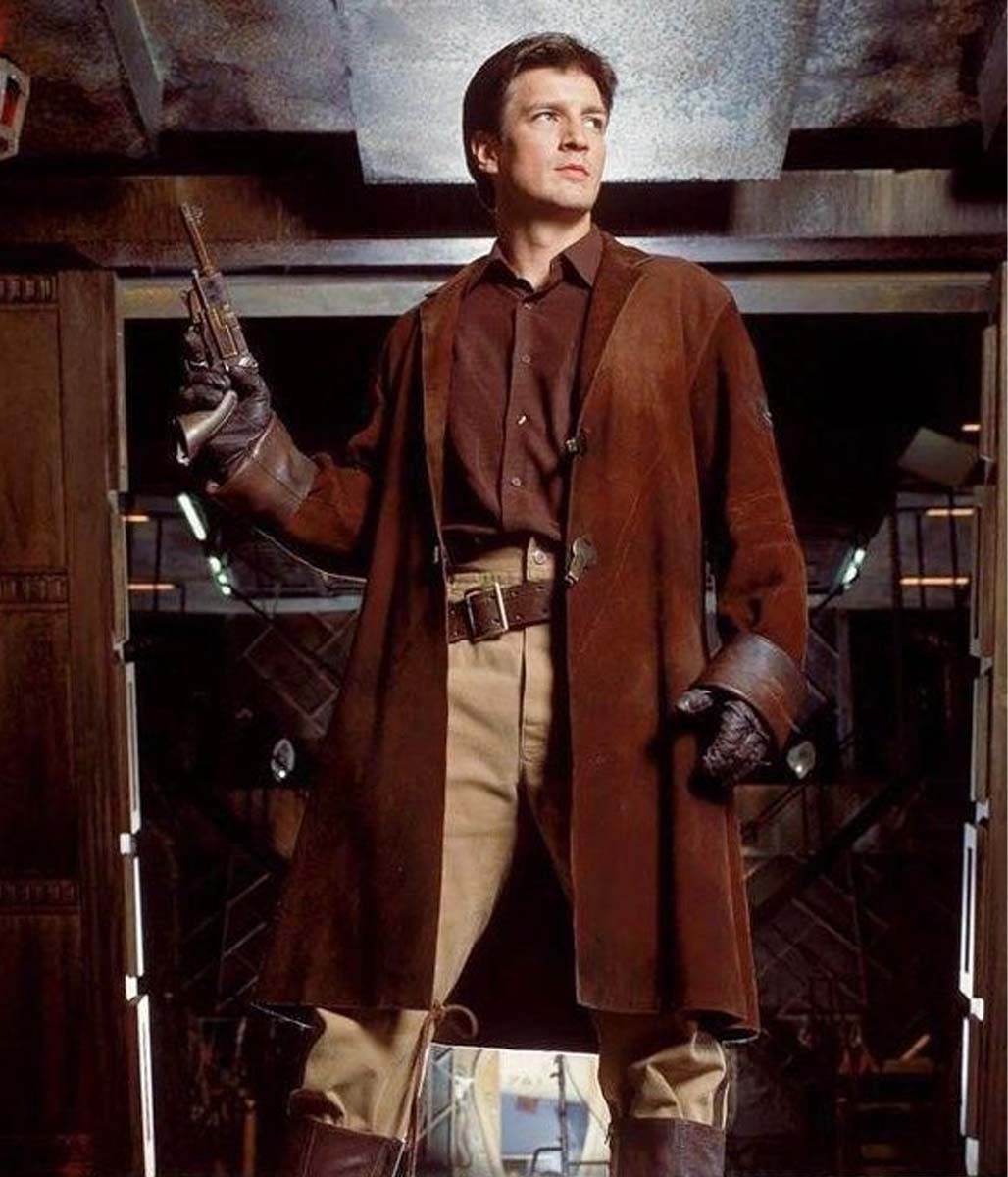 Nathan Fillion Firefly Malcolm Coat