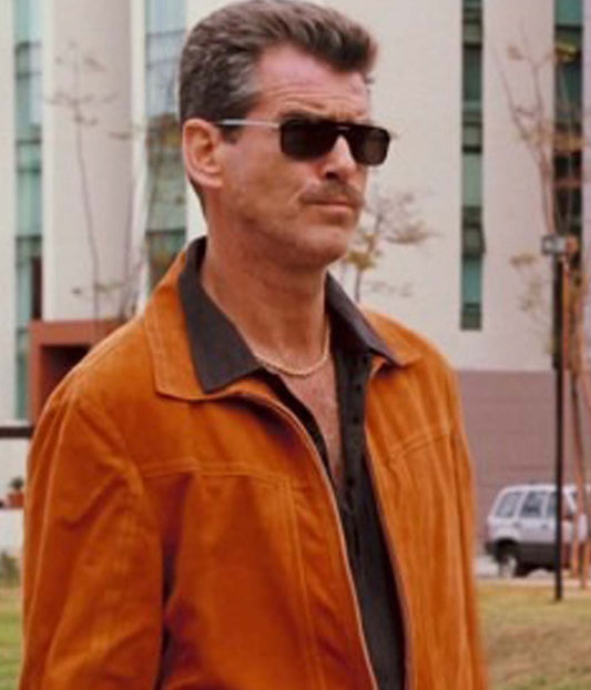 The Matador Pierce Brosnan Suede Jacket