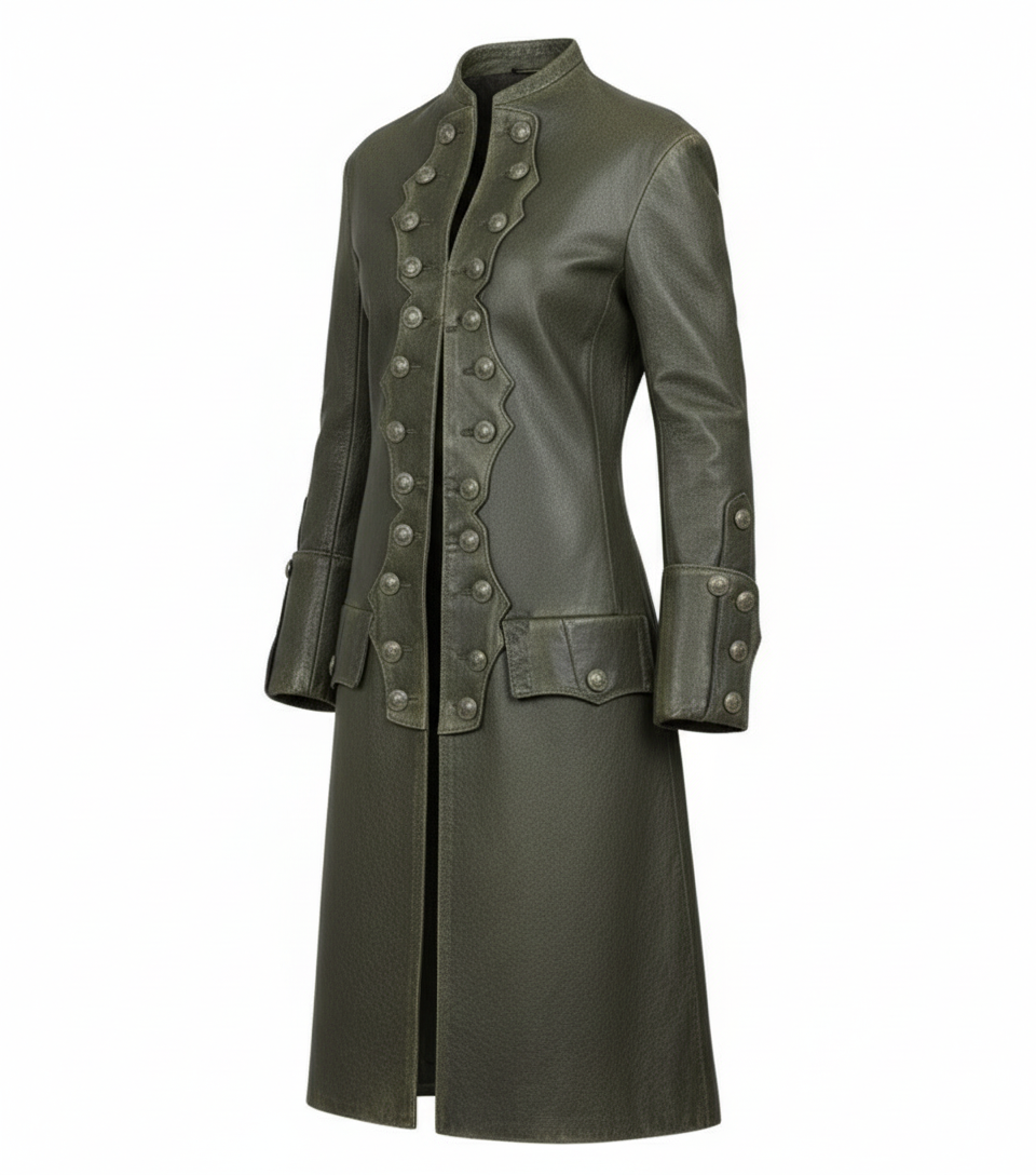 POTC Inspired William Will Turner Leather Coat