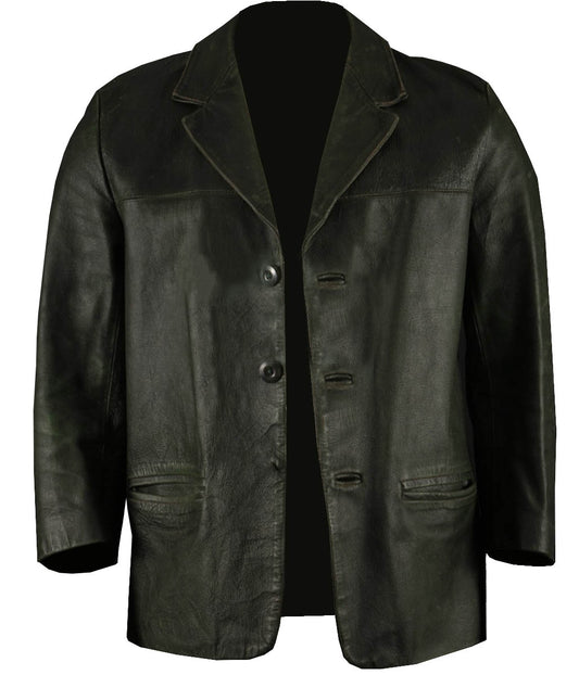 Jeff Randall and Hopkirk Bob Mortimer Leather Jacket