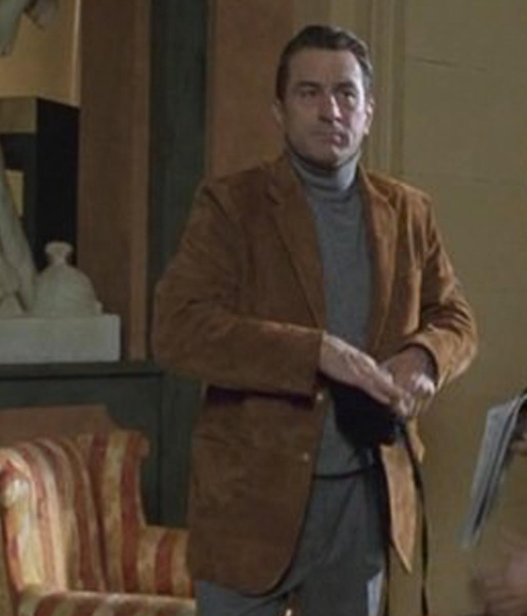 Ronin Sam Robert De Niro Suede Jacket