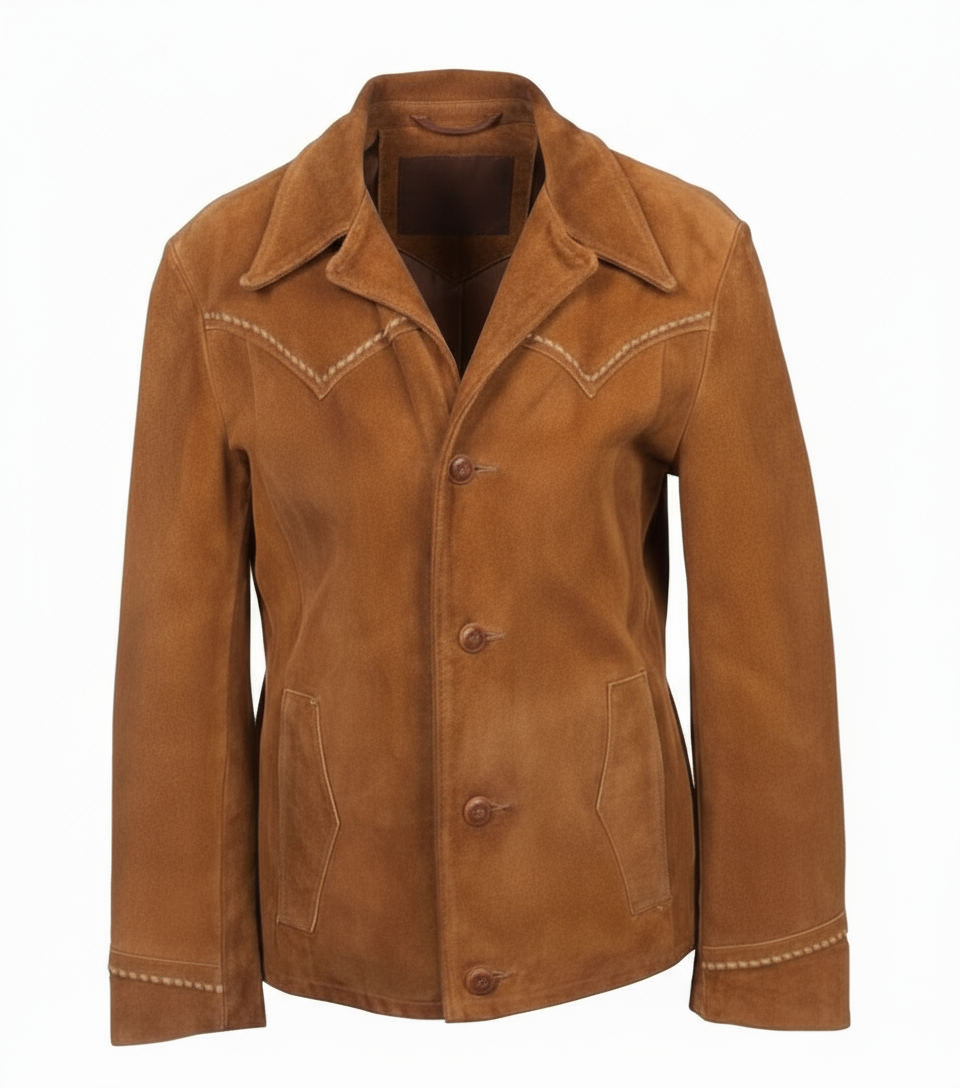Robert Redford Suede Leather Jacket