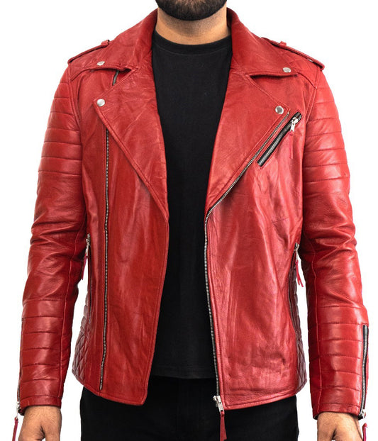 Rouge Brando Motorcycle Leather Jacket