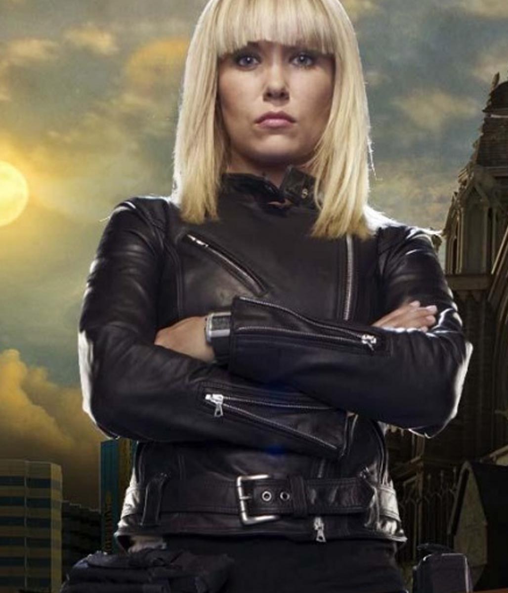 Ashley Magnus Emilie Ullerup Sanctuary Leather Jacket