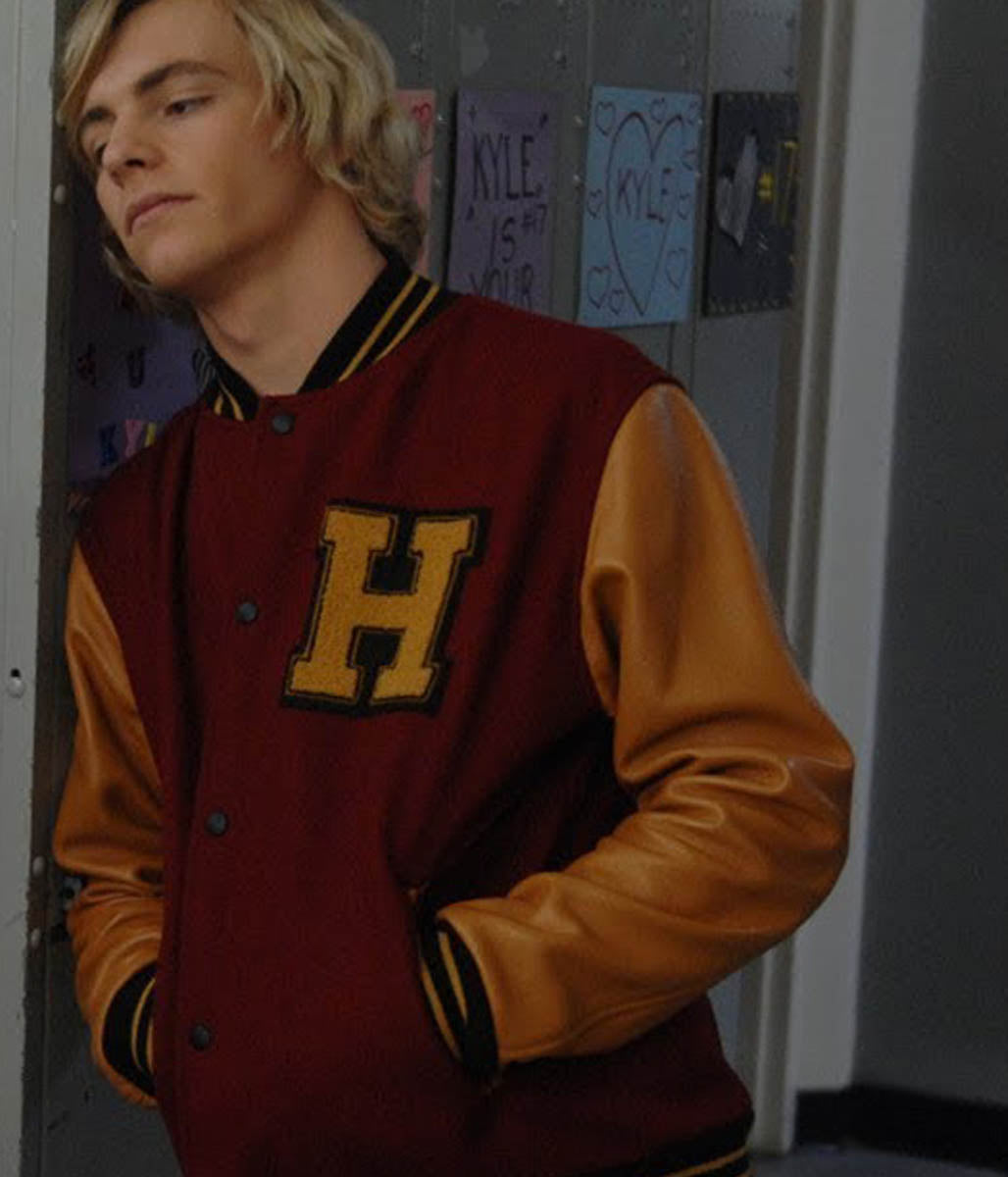 Ross Lynch Kyle Status Update Varsity Jacket
