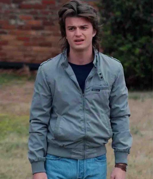 Joe Keery Stranger Things Steve Members Only Jacket