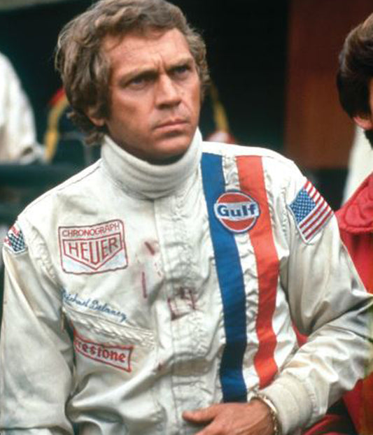 Le Mans Inspired Steve McQueen Leather Jacket