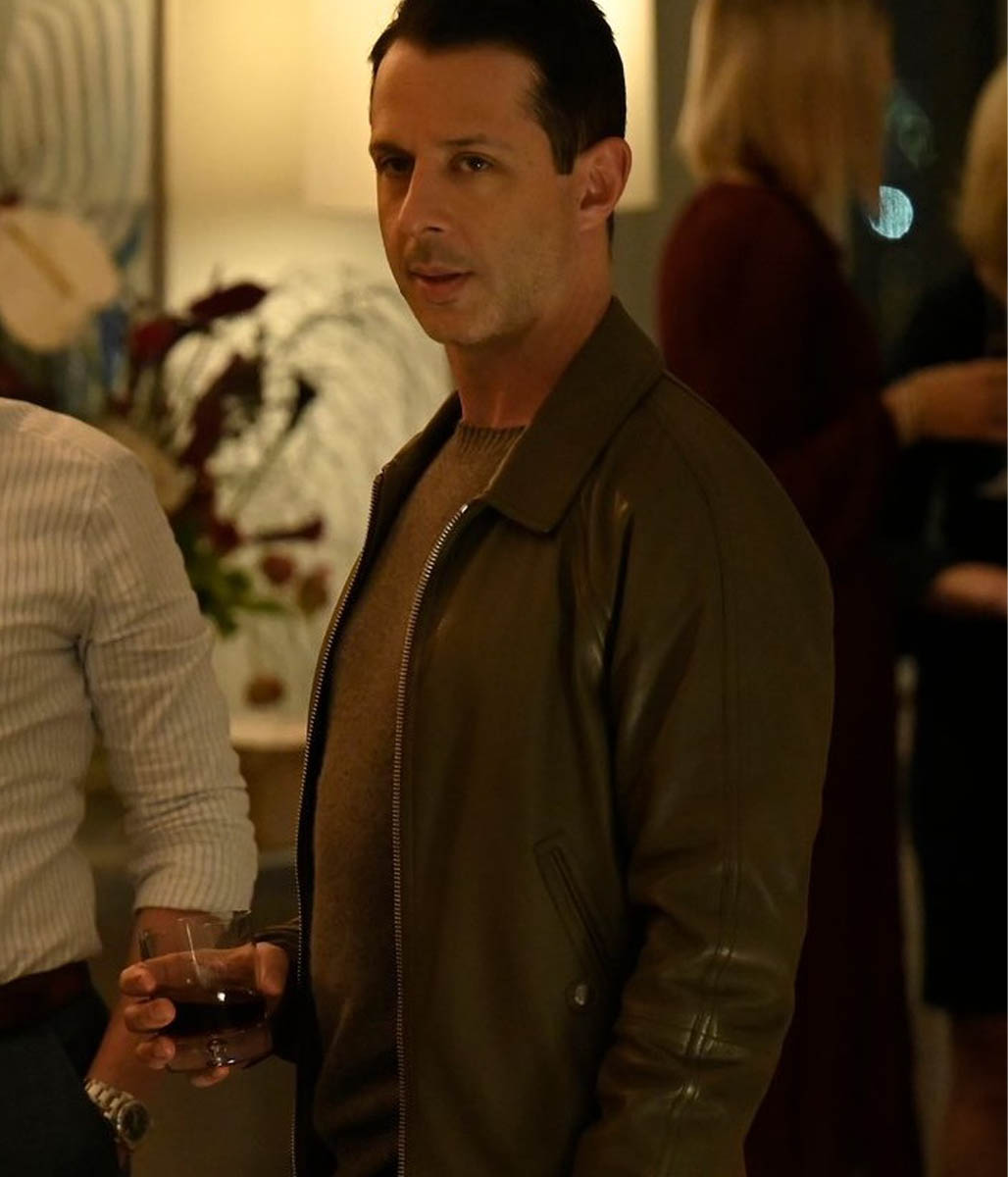 Kendall Roy Jeremy Strong Succession Leather Jacket