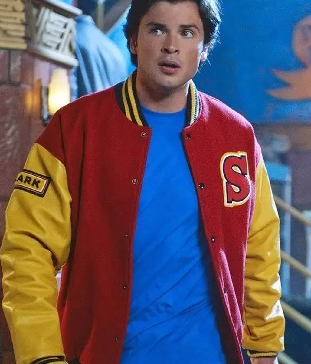 Clark Kent Smallville Crows Varsity Jacket