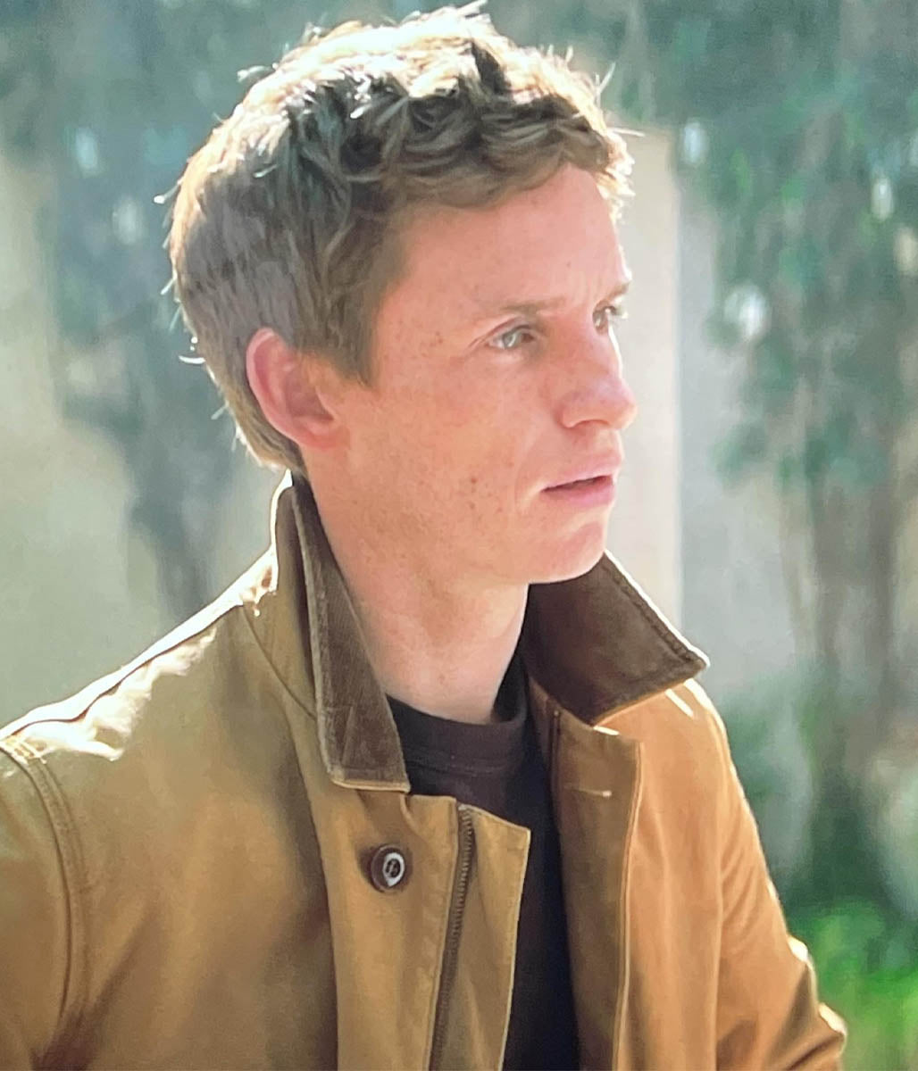 The Day of the Jackal Eddie Redmayne Jackal Brown Jacket