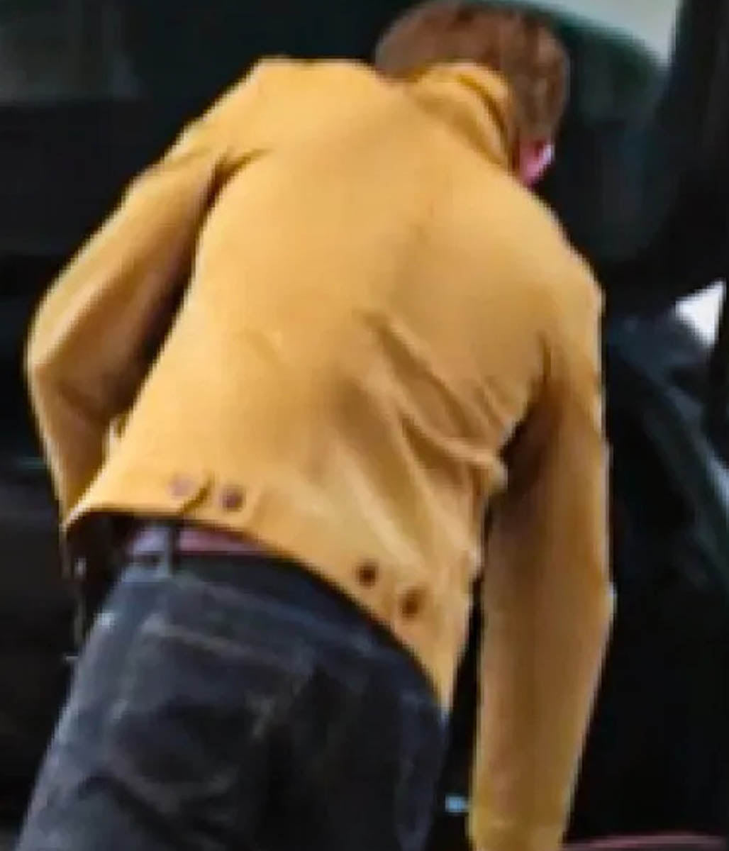 The Day of the Jackal Eddie Redmayne Jackal Brown Jacket