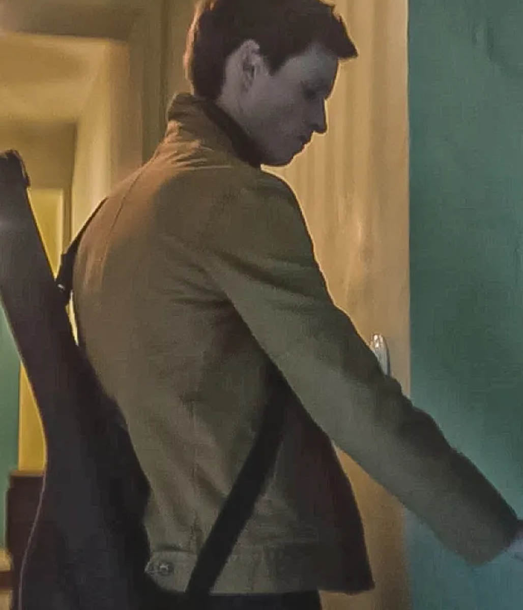 The Day of the Jackal Eddie Redmayne Jackal Brown Jacket