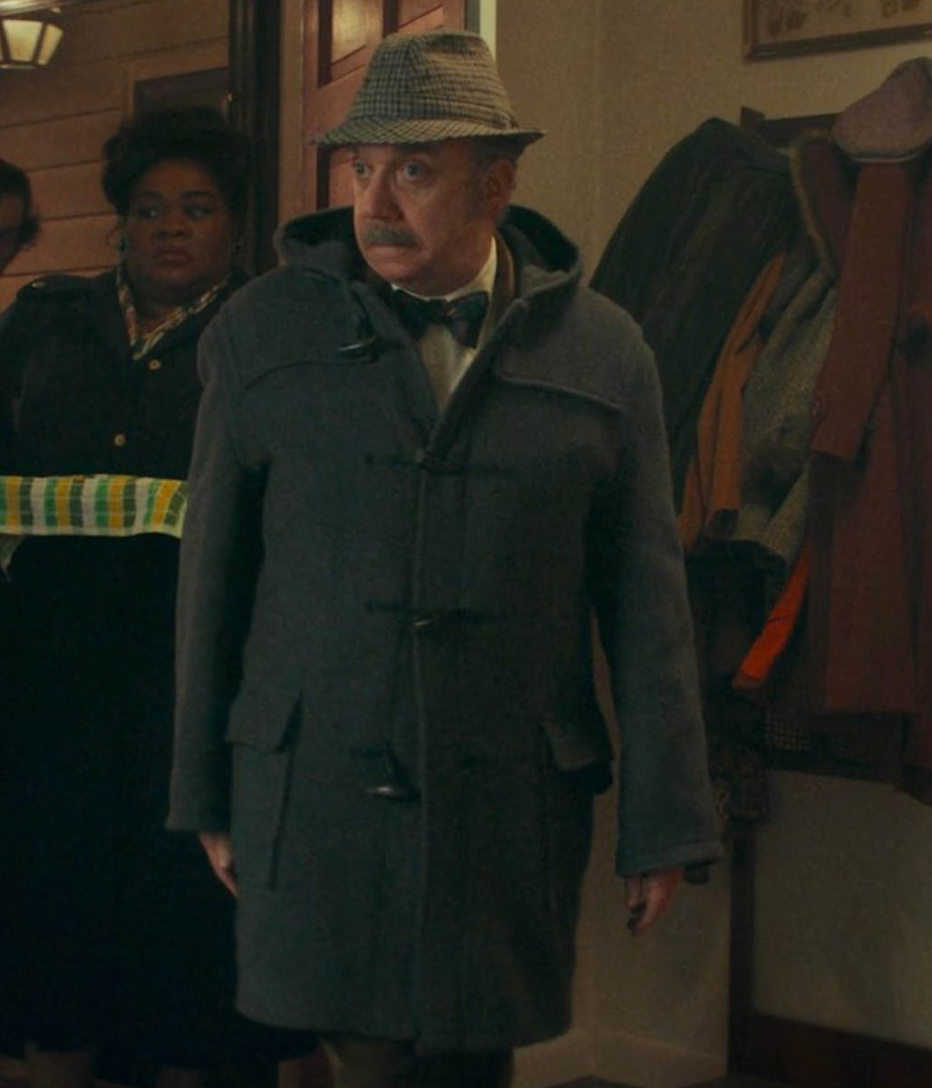 The Holdovers Paul Giamatti Duffle Coat