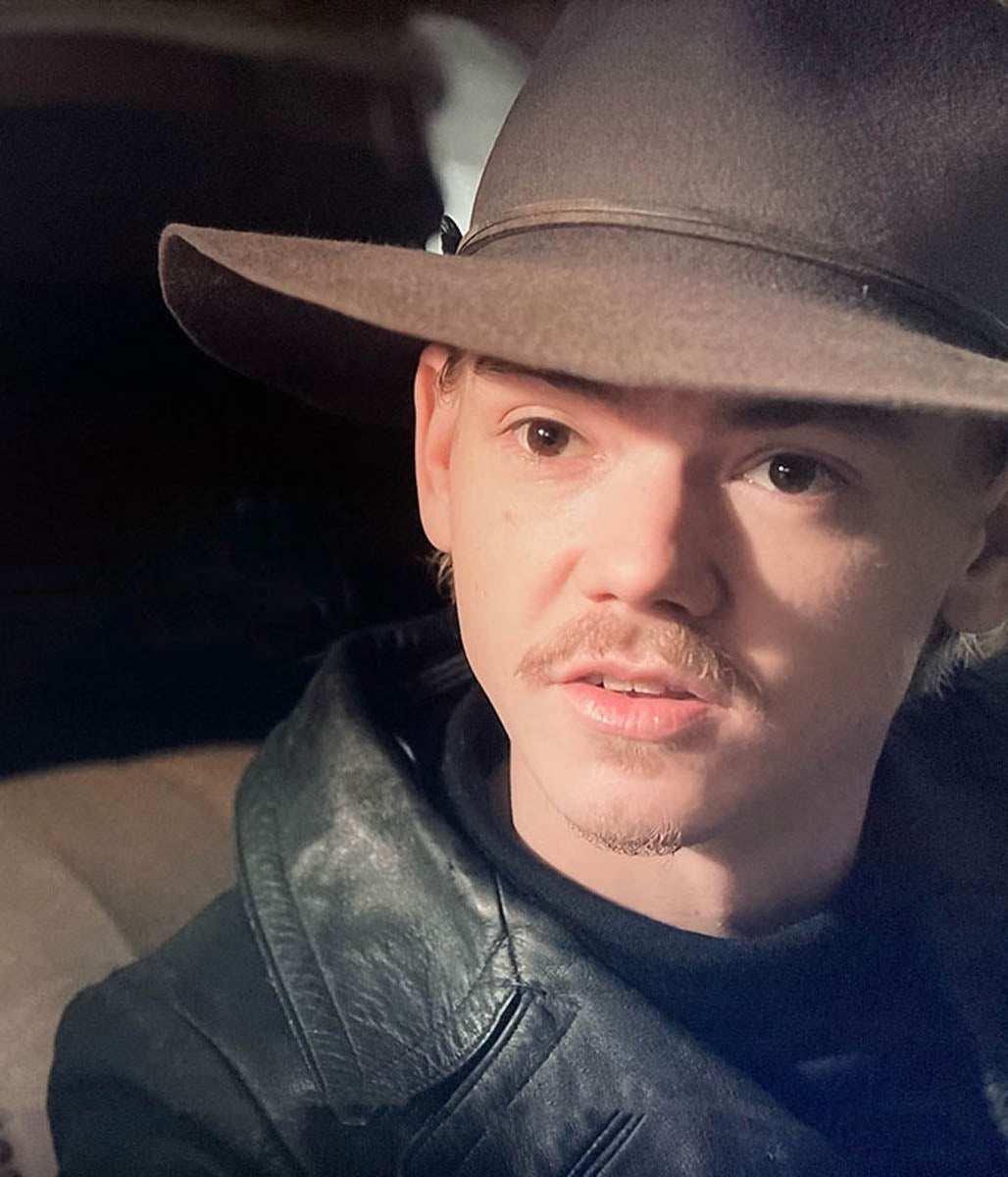 The Queen’s Gambit Benny Watts Thomas Brodie Sangster Leather Coat