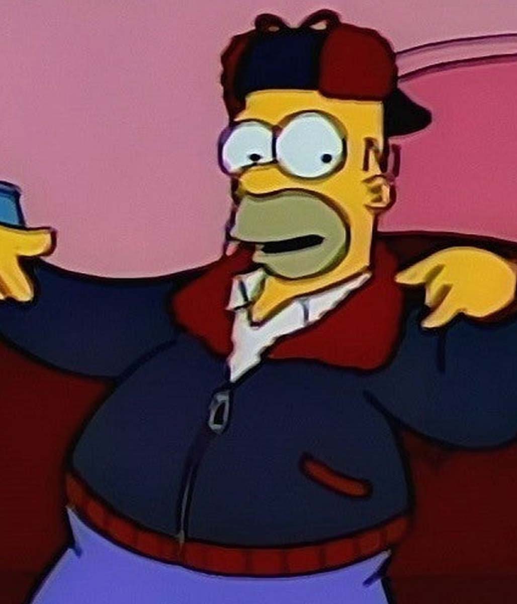 The Simpsons Mr Plow Jacket