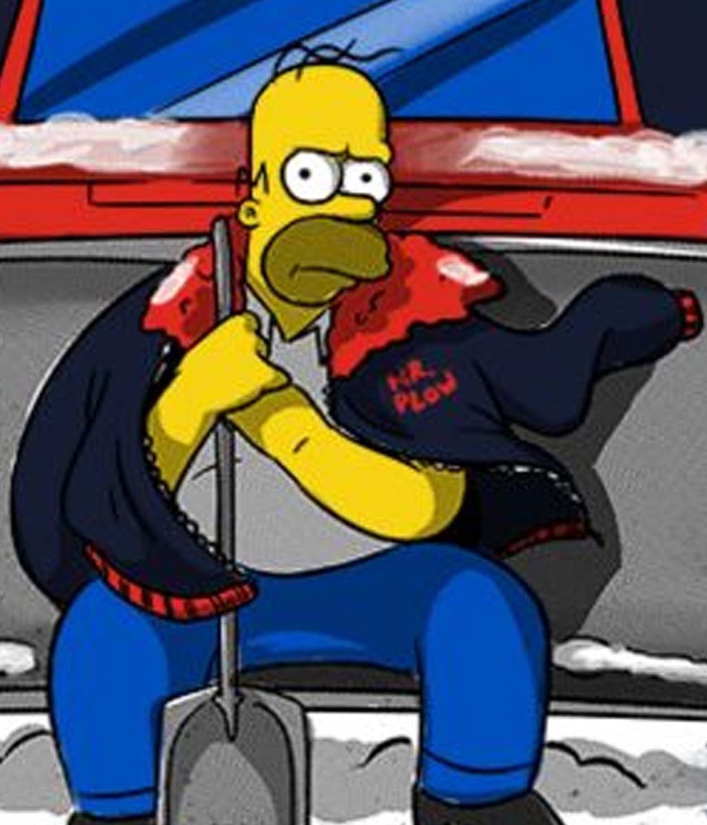 The Simpsons Mr Plow Jacket