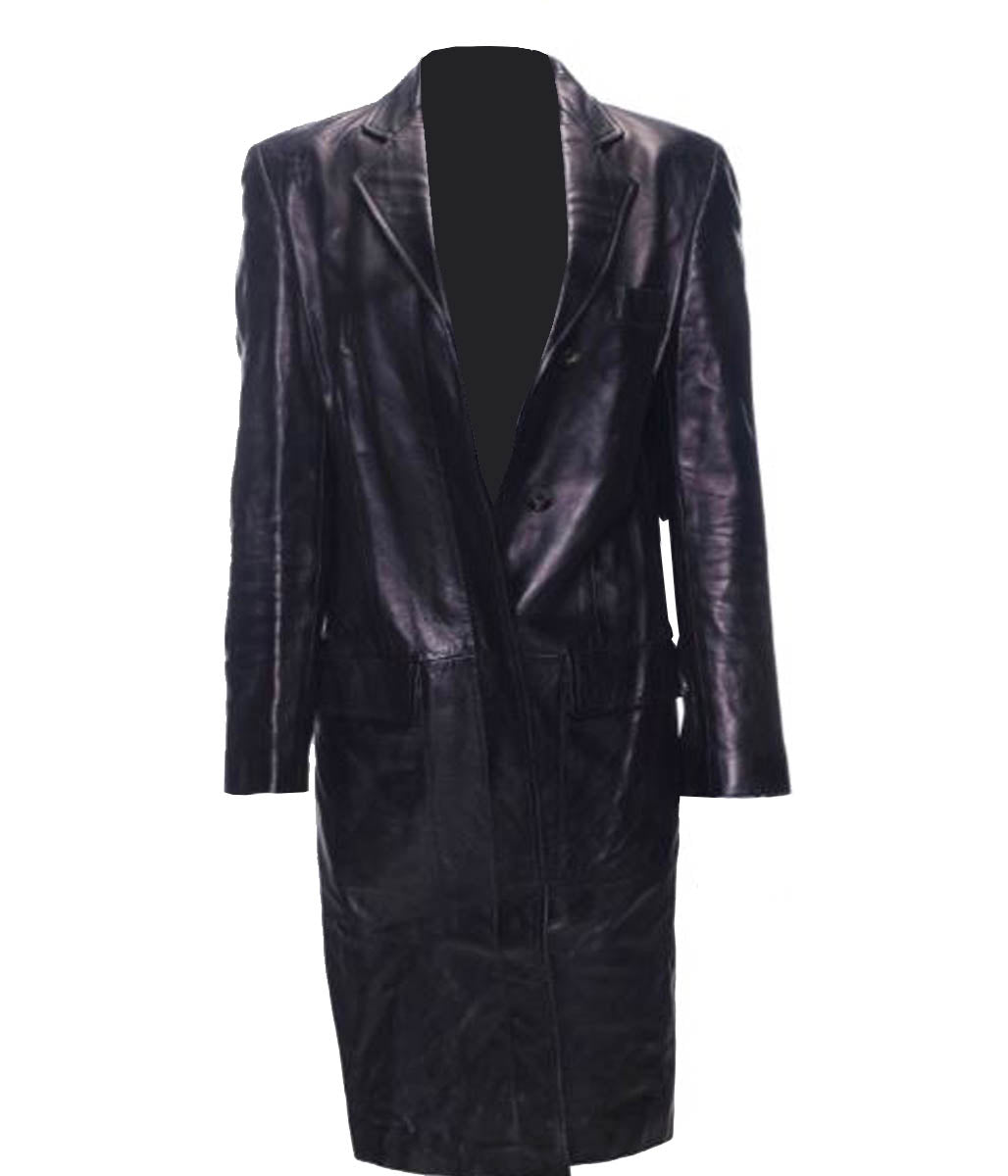 The Wolf of Wall Street Margot Robbie Naomi Leather Coat&nbsp;
