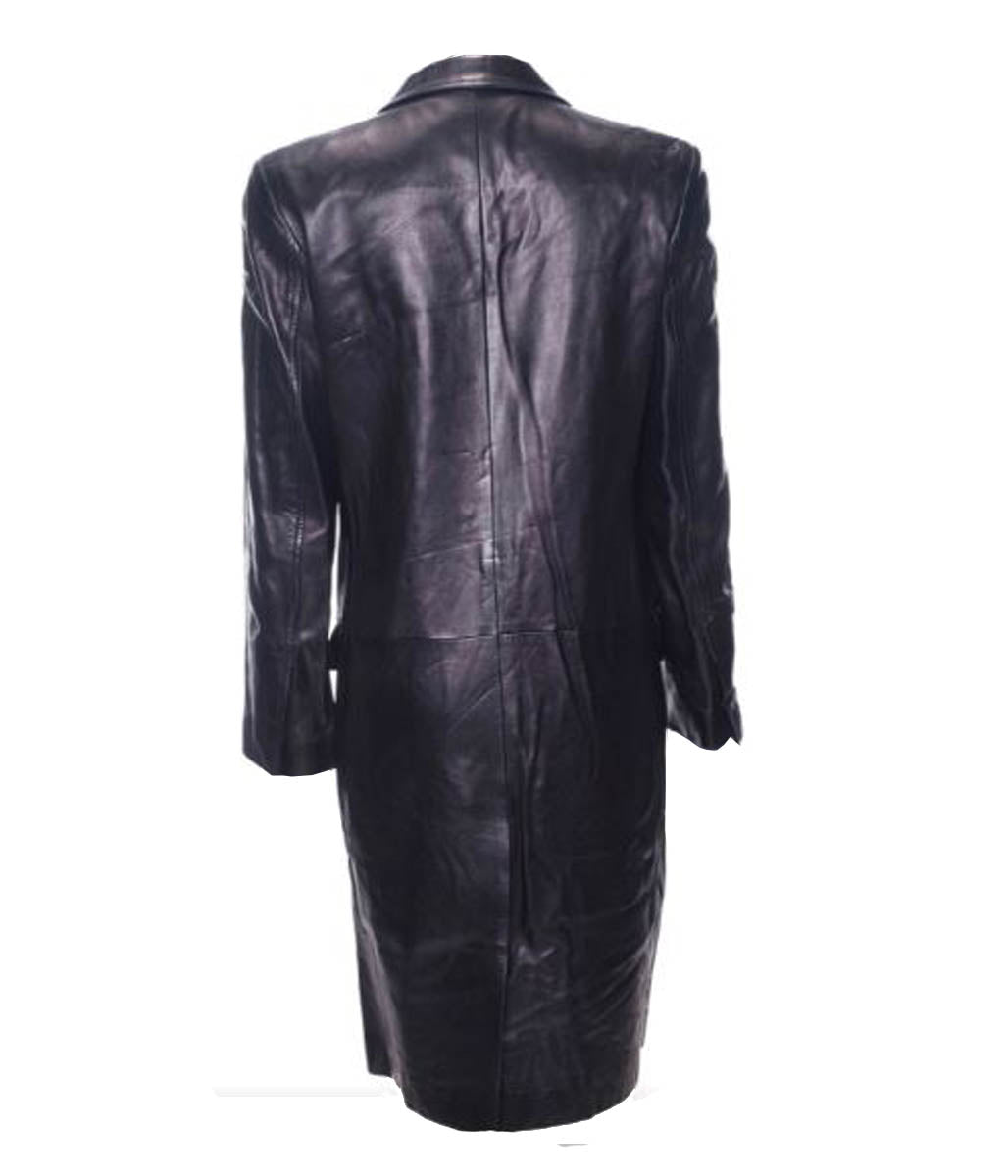 The Wolf of Wall Street Margot Robbie Naomi Leather Coat&nbsp;