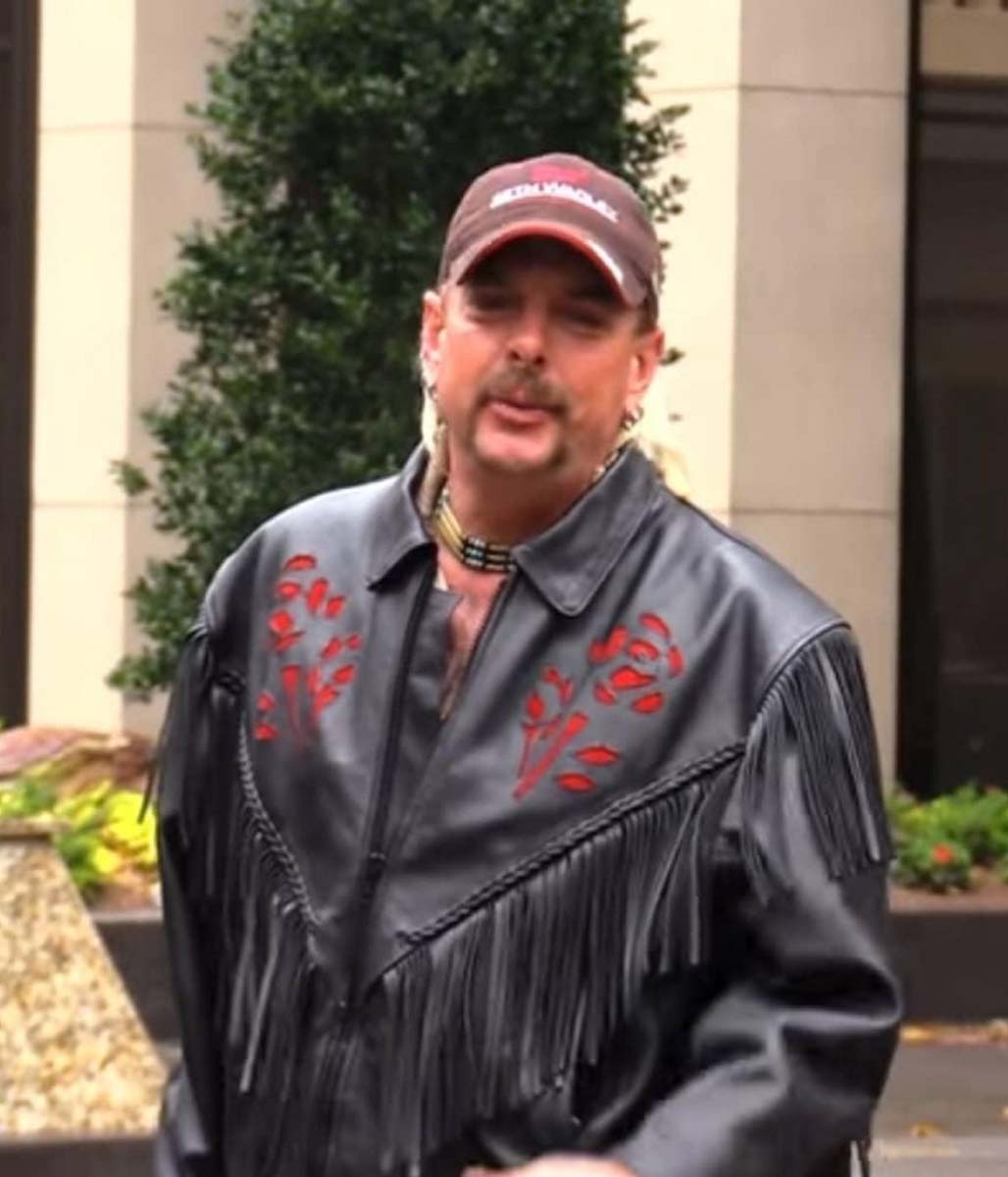 Joe Exotic Tiger King Leather jacket