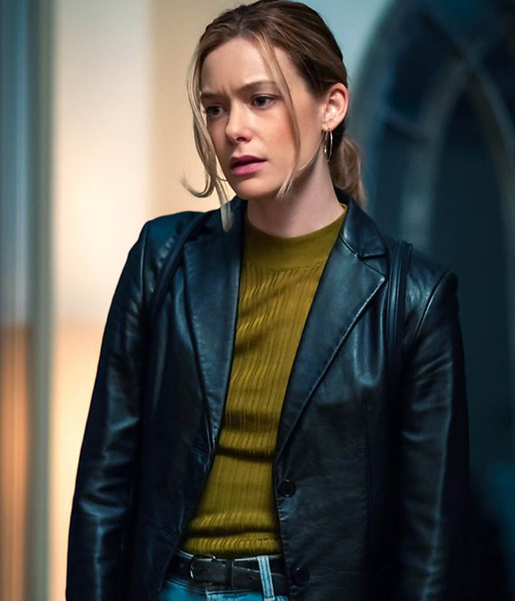 Samantha Porter Tokyo Vice Rachel Keller Leather Jacket