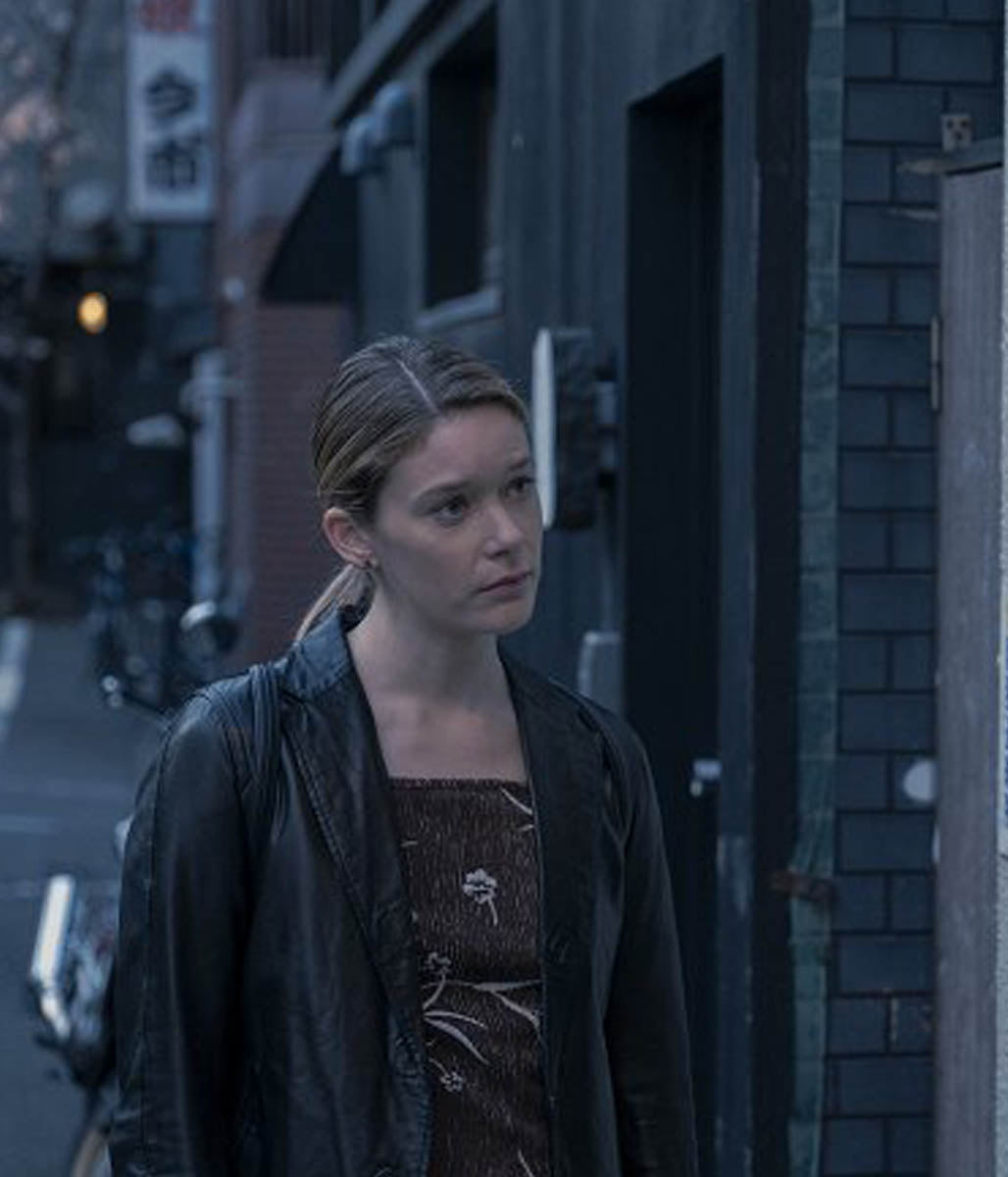 Samantha Porter Tokyo Vice Rachel Keller Leather Jacket