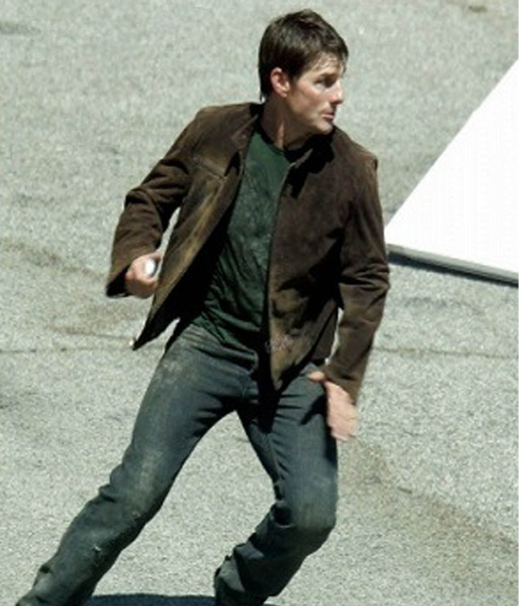 Ethan Hunt Tom Cruise Mission Impossible Suede Jacket