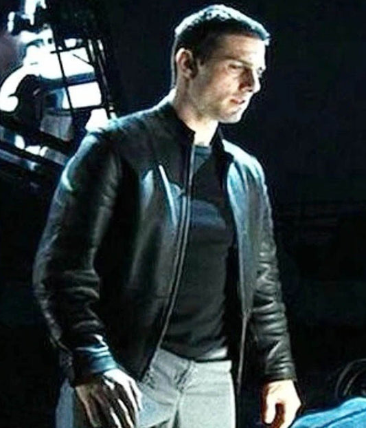 Tom Cruise Minority Report Leather Jacket