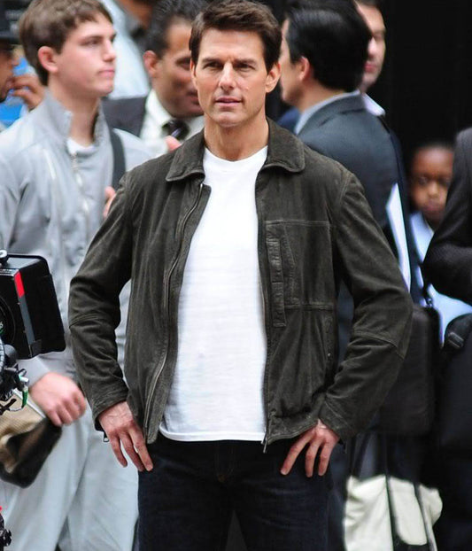 Tom Cruise Oblivion Suede Jacket