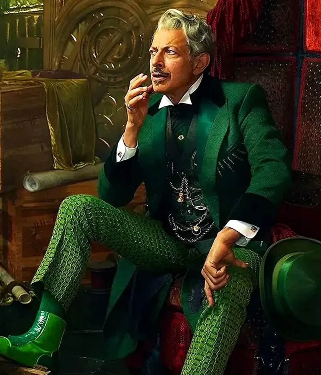Jeff Goldblum Wicked Wizard of Oz Coat
