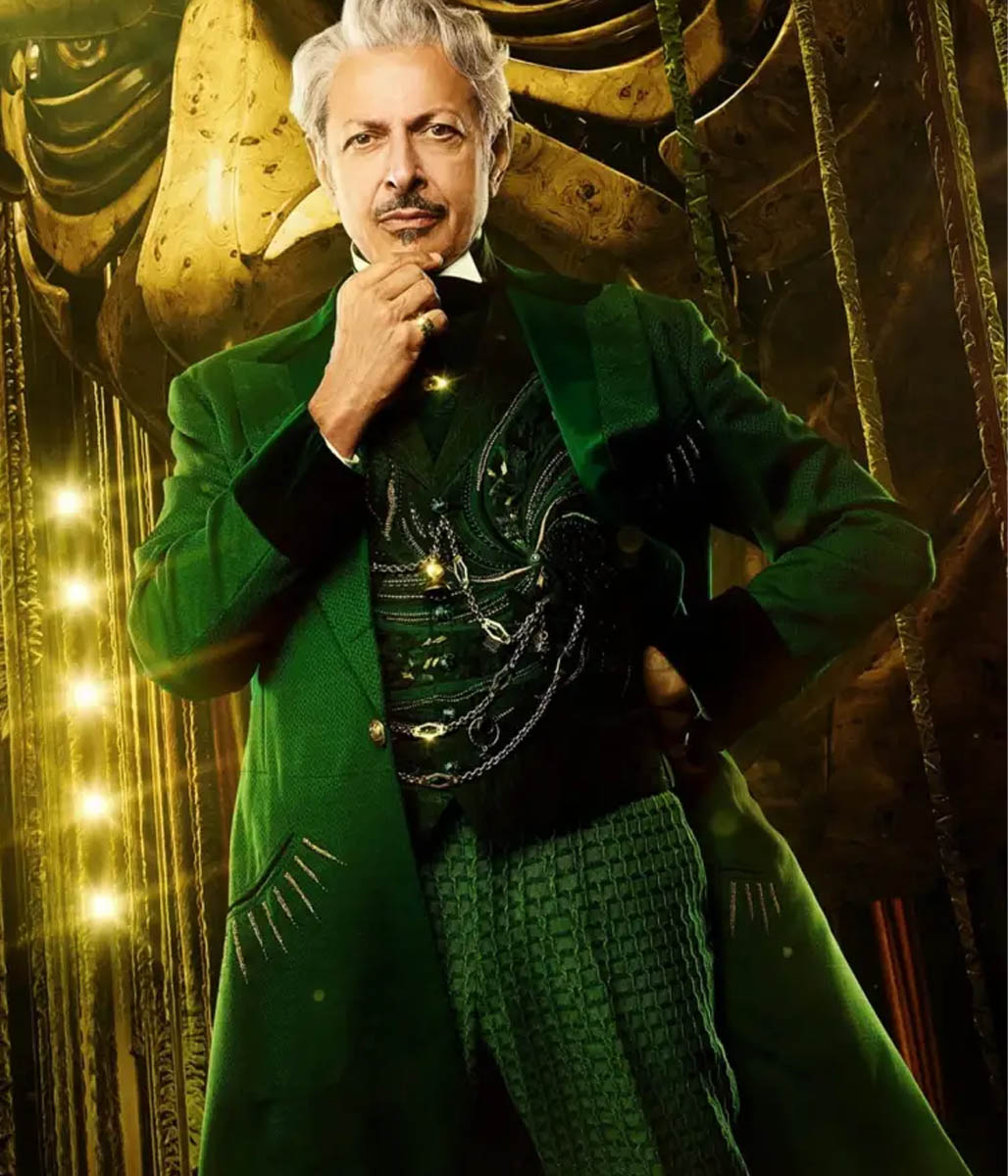 Jeff Goldblum Wicked Wizard of Oz Coat
