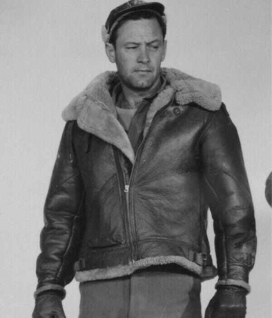 William Holden Flight Leather Jacket