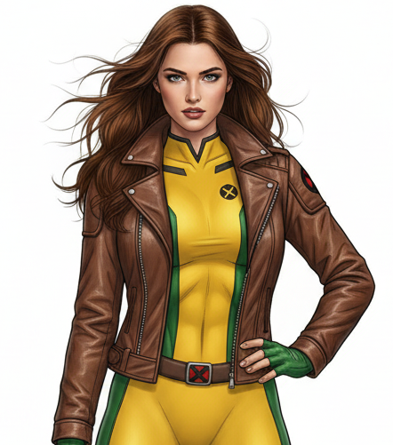 X Men Rogue Leather Jacket