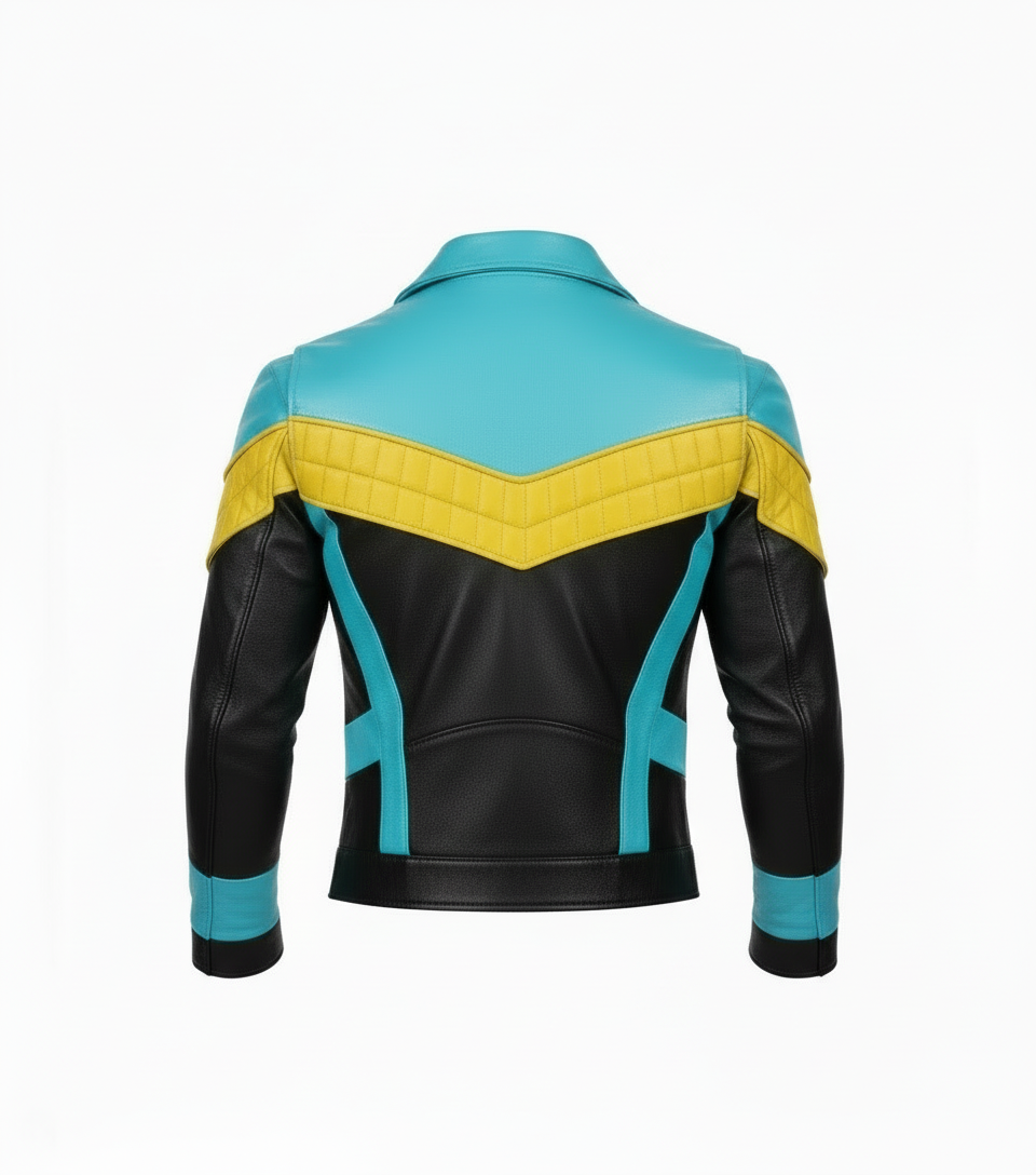 Batman 66 Nightwing Leather Jacket