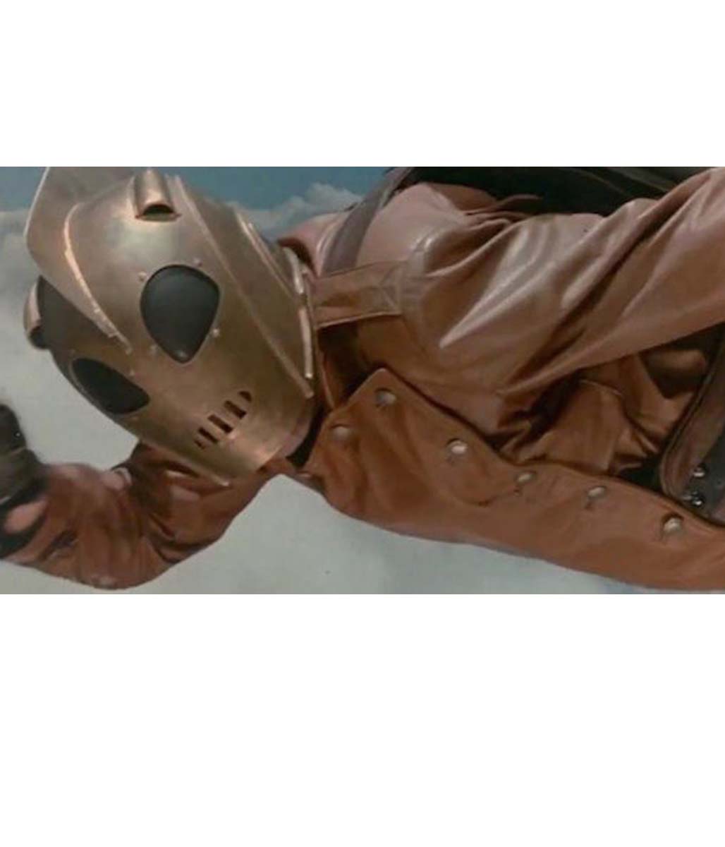 Billy Campbell Rocketeer Leather Jacket