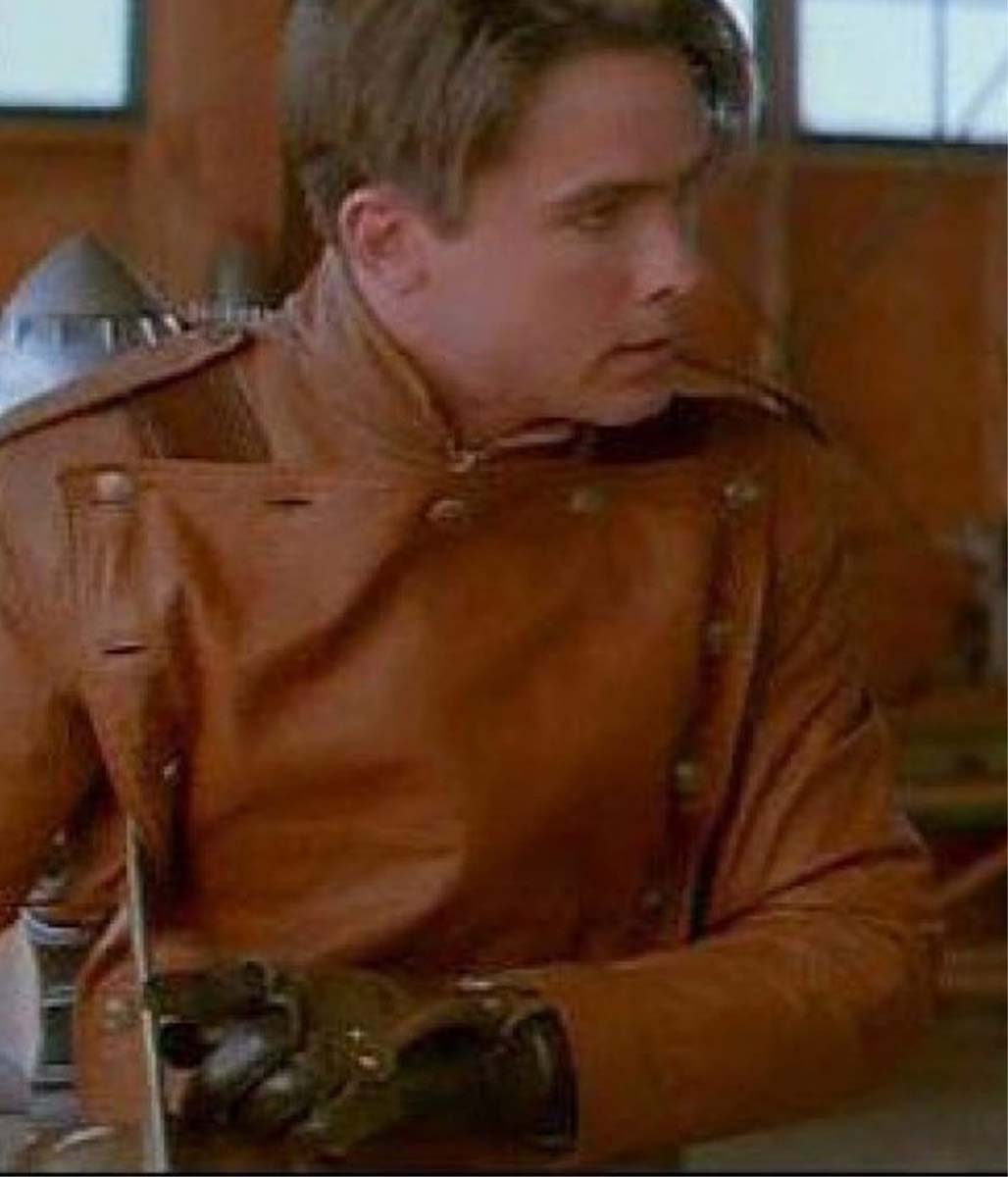 Billy Campbell Rocketeer Leather Jacket