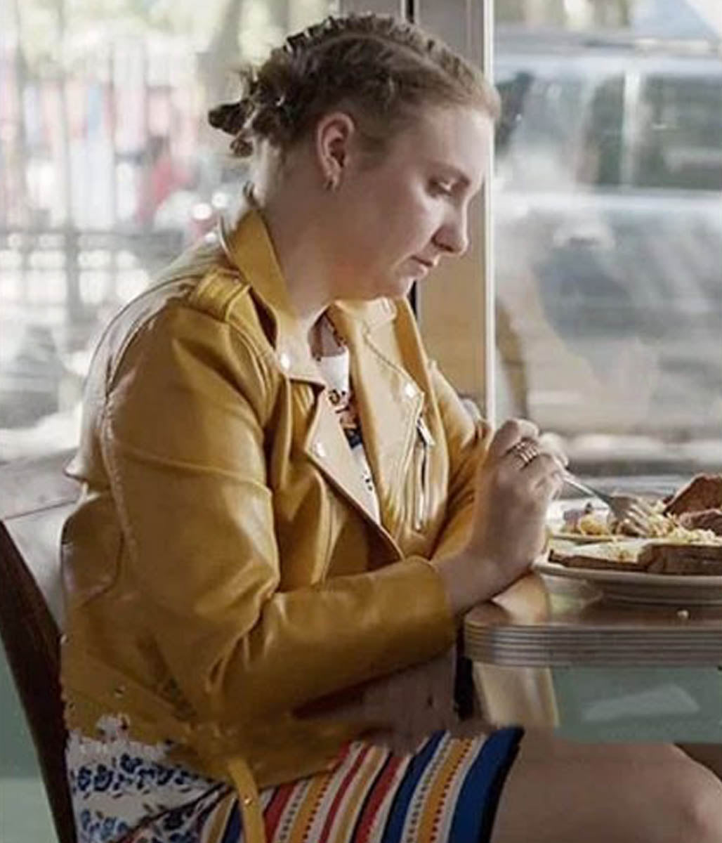 Lena Dunham Girls Hannah Horvath Leather Jacket