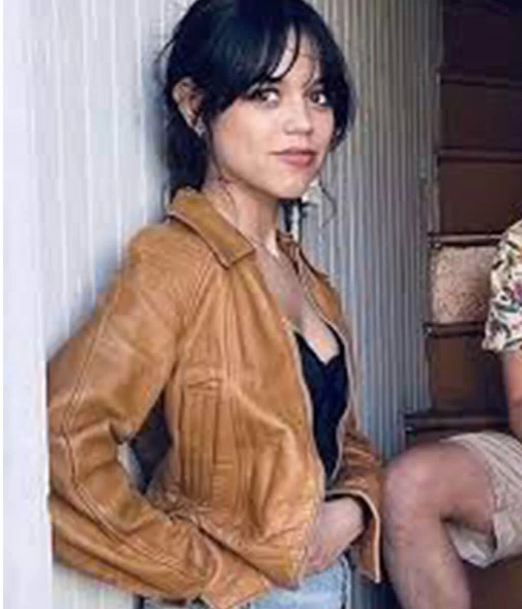 Finestkind Mabel Jenna Ortega Leather Jacket